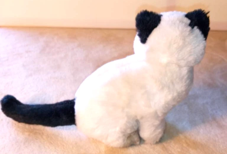 Винтажная плюшевая игрушка сиамский котенок котенок котенок Russ Berrie Yomiko - Изображение 4 из 4