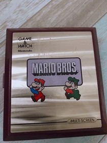 gamewatch Super Rare Game Watch Mario Brothers Retro Japan