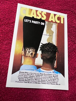 Class Act | 1992 | Cinema Video Plus Filmplakatkarte