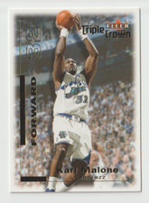 2000-01 Fleer Triple Crown Basketball #146 Karl Malone - Utah Jazz