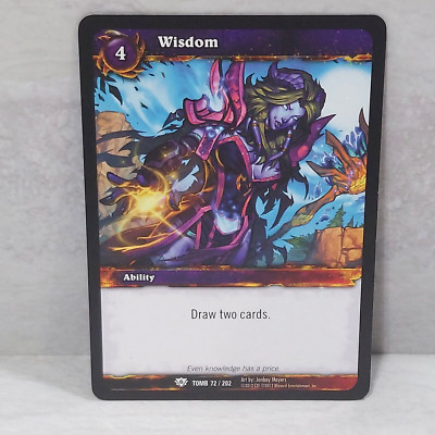 World Of Warcraft Tomb Of The Forgotten Wisdom 72/202 TCG Card