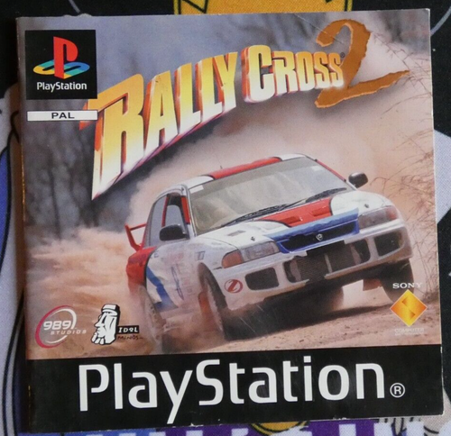 Notice RALLY CROSS 2 - Français - Playstation - Sony - manuel très bon