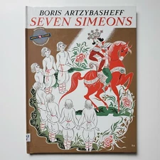 Seven Simeons A Russian Tale by Boris Artzybasheff 2004 Hardcover Weekly Reader 