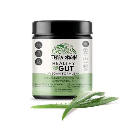 Healthy Gut Vegan Formula | with L-Glutamine and Clinically proven ingrediens...