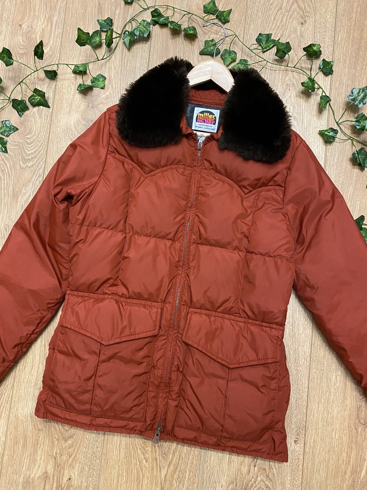 VINTAGE WOMEN'S GOOSE DOWN COAT JACKET 