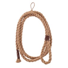 Lasso Rope Western Decor Cowboy Economy Lariat Brown Costume Prop, 20ft Long