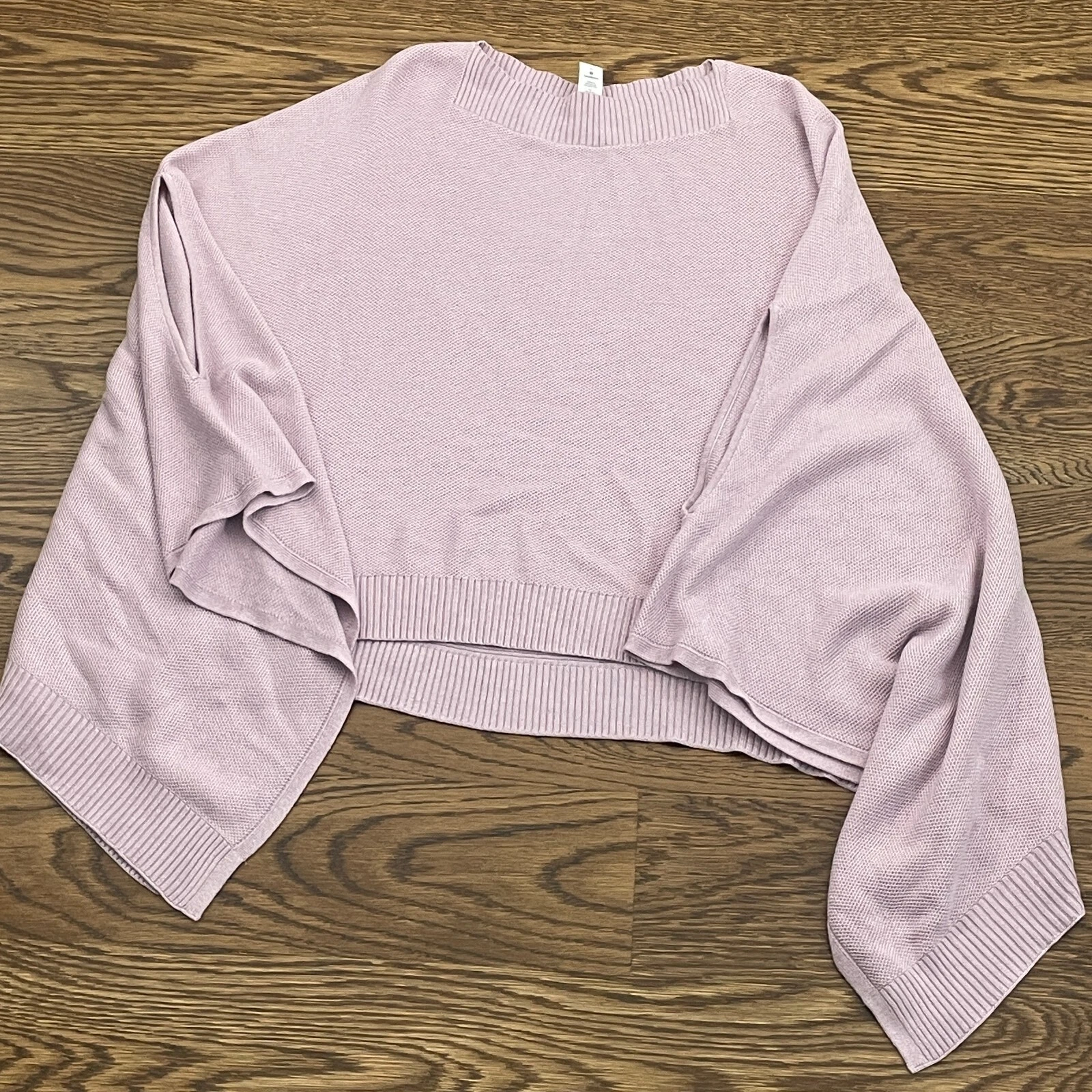 Lululemon Lilac Cape Poncho Forward Flow Square Neck Oversized One Size Viscose