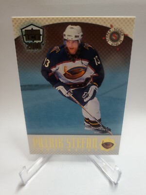 1999-00 Pacific Dynagon Ice Checkmates Canadian Patrik Stefan #18 Rookie RC