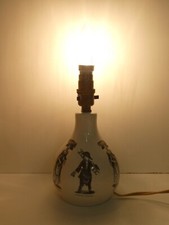 LIDOR PTY PURLEY SURREY DECORATIVE POTTERY MID CENTURY LAMP