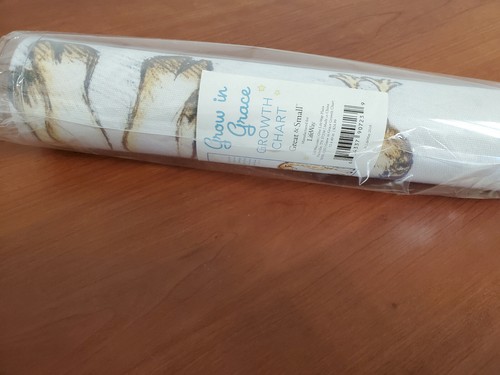 LifeWay 60” Grow In Grace Canvas Growth Chart to Measure Baby Child Kids Height - Picture 4 of 4