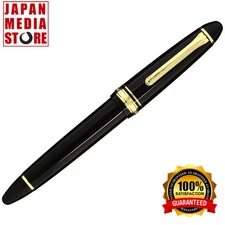 Sailor 1911 Large Black GT 21K Gold Medium Point Fountain Pen 11-2021-420 NEW