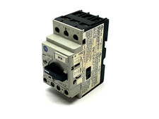 Allen Bradley 140M-C2E-B16 Ser. C Motor Starter w/ 140M-C-AFA11 Aux Contact