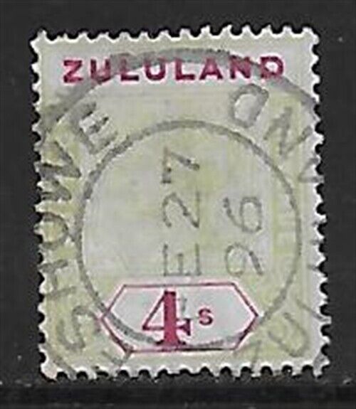 Zululand stamps 1894 SG 27 CANC VF