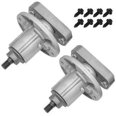 CALTRIC 2 Set Spindle Assemblies for John Deere L100 L105 L107 L108 L110 L111 L120 L130