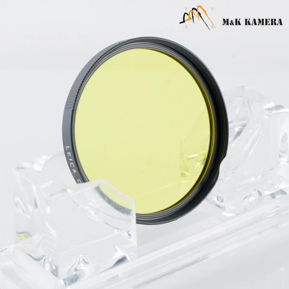Leica Leitz E49 Yellow Black 13073 Filter #073 - Image 3 of 4