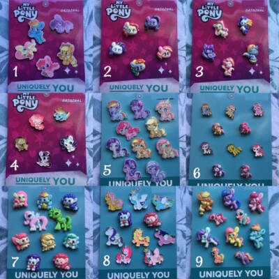 Crocs Handmade jibbitz 5pc kawaii my little pony rainbowdash shoe charms 18 