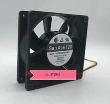1PC new for Sanyo 109R1224H1H01 12038 24V 0.3A 3pin cooling fan