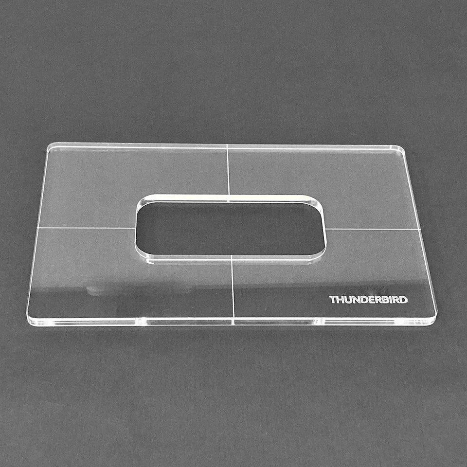 Bass Pickup Routing Template - Thunderbird