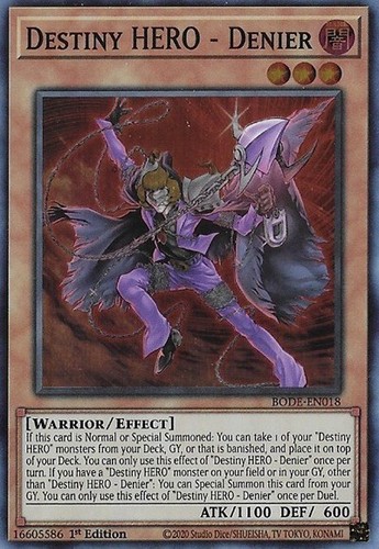 Yugioh! Destiny HERO Destroyer Phoenix Enforcer DPE BODE-EN039 Secret Rare NM | eBay Yugioh! Destiny HERO Destroyer Phoenix Enforcer DPE BODE-EN039 Secret Rare NM | eBay