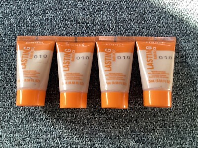 Rimmel Lasting Radiance 010 Light Porzellan Reisegröße x 4, siehe Bilder.