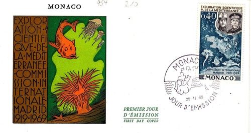 11151/ Thematik: Meerestiere – 10 Belege Europa – FDC / Sonderstempel / Marken - Picture 3 of 10