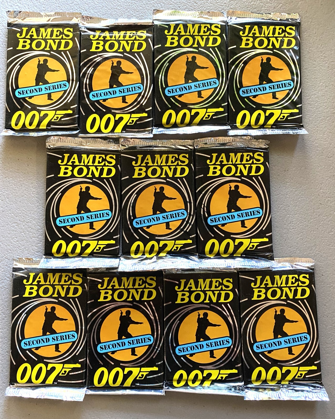 1993 Eclipse Series 2 James Bond 007 Lot of 11 Unopened Packs