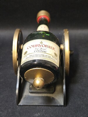 #suveniri コレケシヨン　大砲 Vintage COURVOISIER Cannon Wagon holding Cognac bottle EMPTY