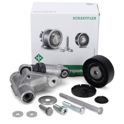 INA Rep.Satz Spannarm Keilrippenriemen für BMW E36 E46 E34 E39 X3 E83 M50/52/54