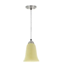 Aspen Creative Corporation Beige Transitional Drum Hanging Pendant Light