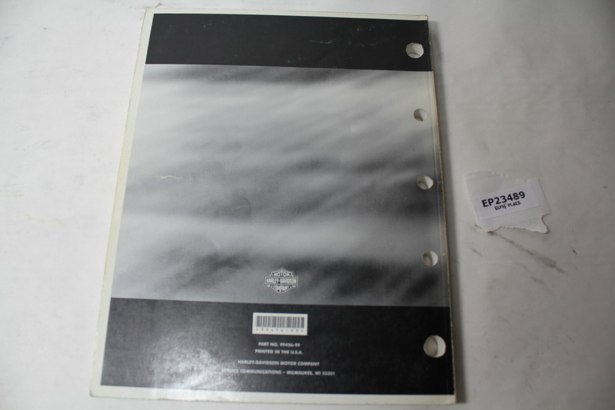 1999 99456-99 FLT Harley parts catalog Harley-Davidson manual book
