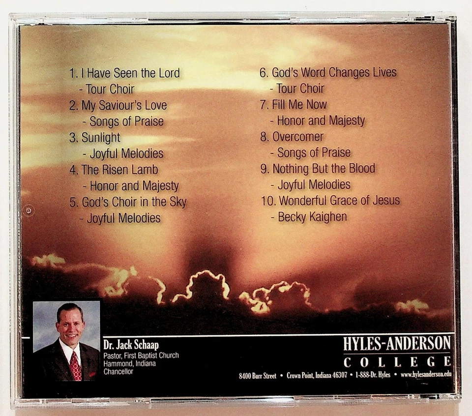 Hyles-Anderson College Ladies Tour Groups I Have Seen The Lord Christian CD Foto 4 de 4