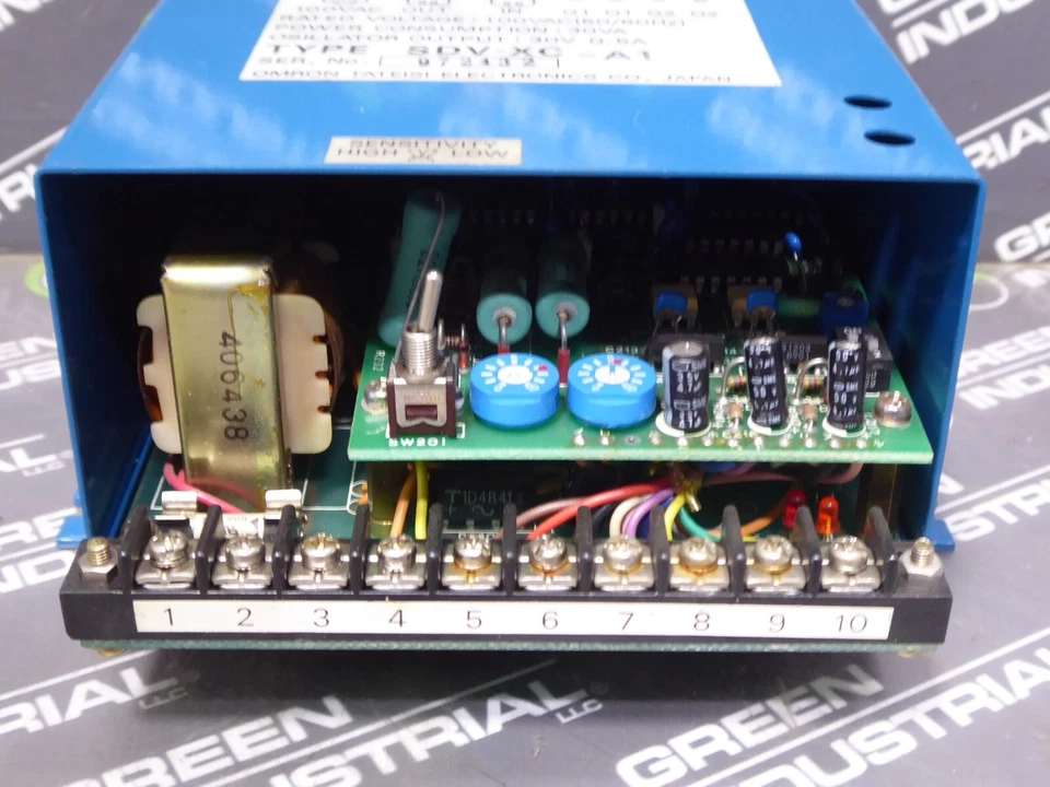 Sensor de voltaje amplificador táctil Toyoda/Omron SDV-XC-A1 USADO Foto 3 de 4