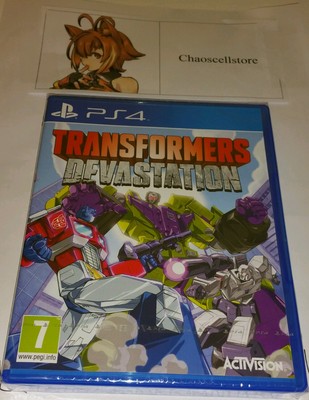 Transformers Devastation PS4 New Sealed UK PAL devestation Sony PlayStation 4