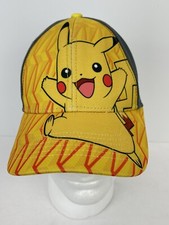 POKEMON Adjustable Snapback Hat Cap: PIKACHU Youth OSFM Poly