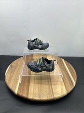 Marks & Spencer Navy Toddler Boys Kids Trainers UK Size 5 Low Top Hook & Loop