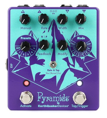 EarthQuaker Devices Pyramids Stereo Flange Pedal