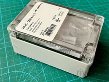 Altech PC Enclosure, Transparent Cover, 122 x 82 x 55mm (4.8 x 3.2 x 2.2in)