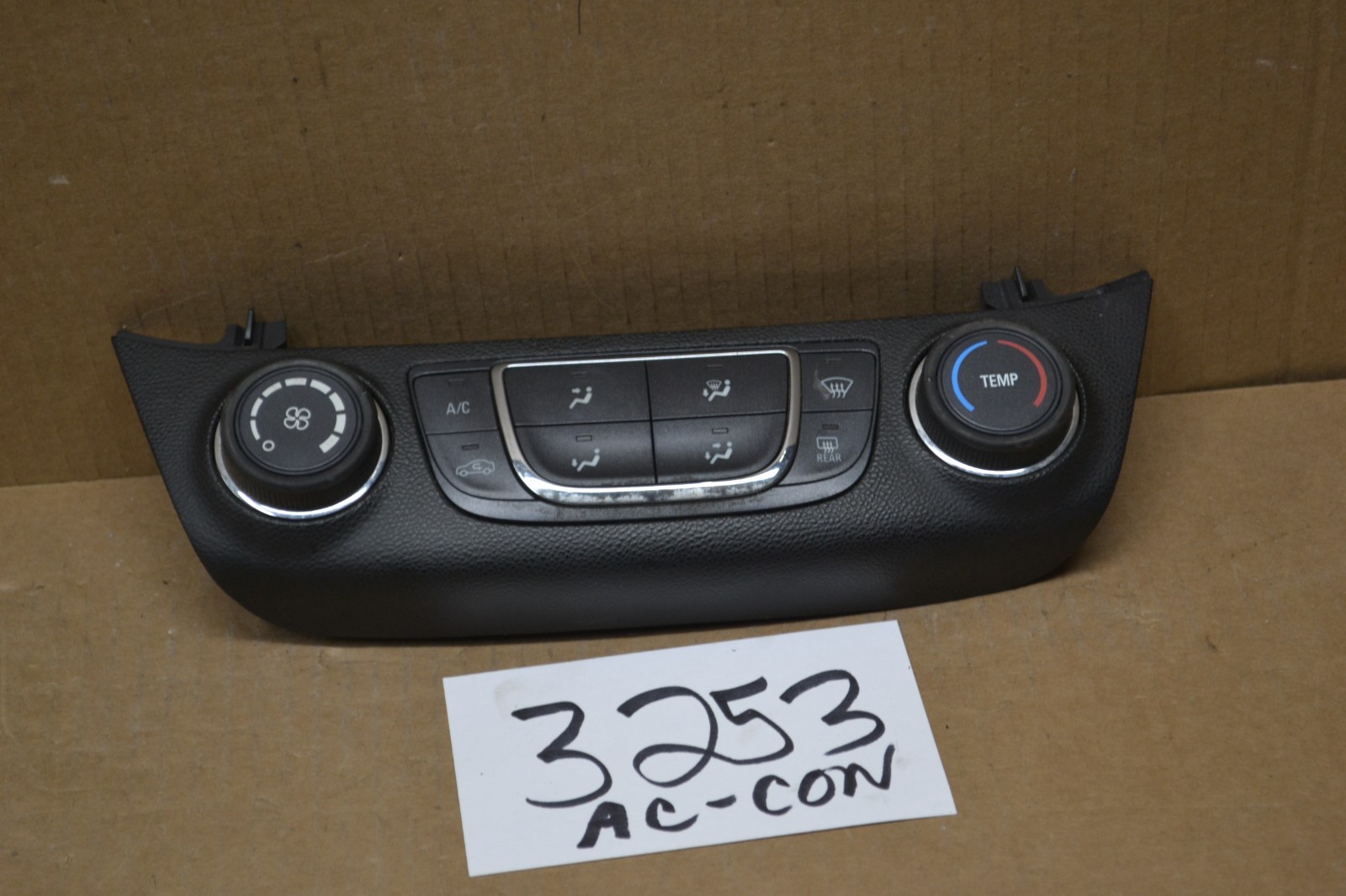 2014 Chevrolet Impala AC and Heater Control Used Stock #3253-AC 