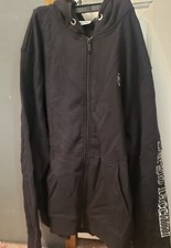 Sergio Tacchini Black Hoodie Size Medium New With Tags