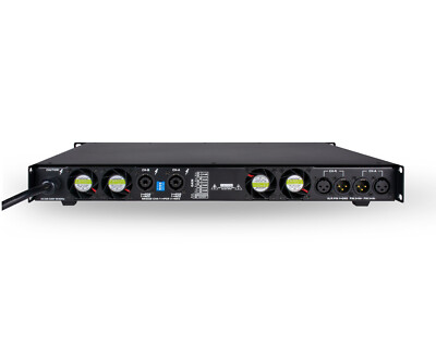 RPX-2 1U Professional 2500W Performance Level High Power Class D Amplifier