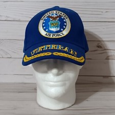 New U.S. Airforce Veterans Hat Cap Hook  loop Embroidered Eagle Emblems Brand