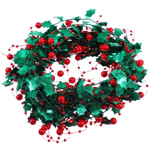 Guirlande De Noël Artificielle Enneigée - Longueur 180 Cm (71 Pouces), Pour Manteau, Porte, Fenêtre, Escalier