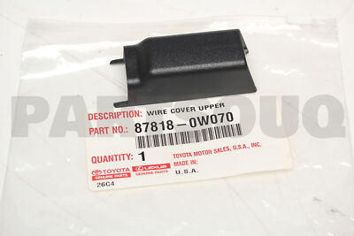 げーむ 878180W070 Genuine Toyota COVER, INNER REAR VIEW MIRROR STAY