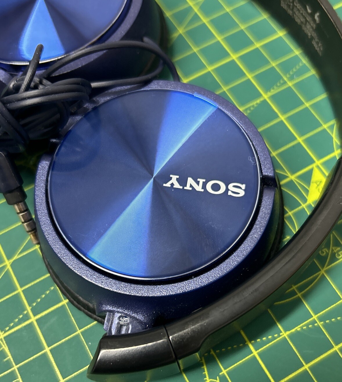 FAULTY Sony ZX310 OnEar Headphones Blue (One Side No Sound) Spares