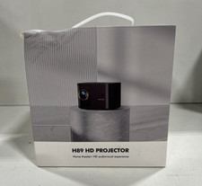 DBPOWER H89 Portable High Definition LCD Video Projector, Black