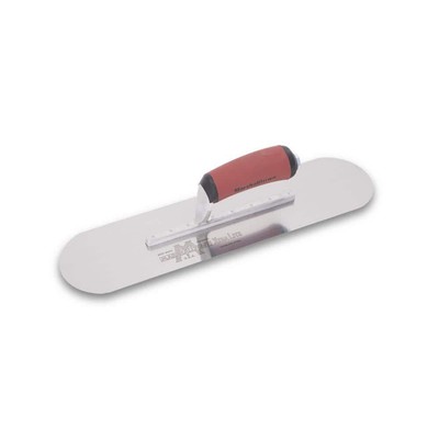 MARSHALLTOWN Pool Trowel 12-Rivet Resilient DuraSoft Handle Steel Blade Flexible