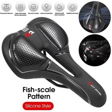 WEST BIKING Comfort Soft Padded MTB Road Bicycle Bike Gel Saddle Seat Cushion