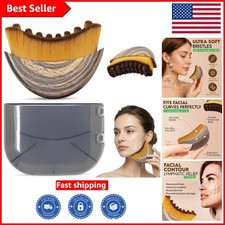 Gentle Lymphatic Drainage Brush for Facial Contour Relaxation - 3.39x2.68in
