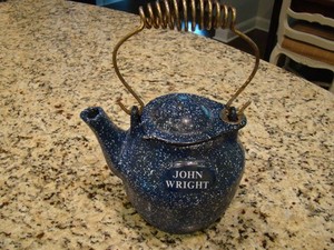 John Wright Cast Iron Kettle | eBay