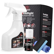 Automotive Headlamp Restoration Fluid Oxidized, Headlight Refurbishment Kit,